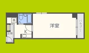 エルデ大手前【2階】の間取り