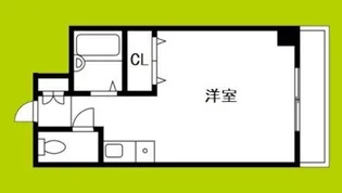 オーサムMK鶴橋【6階】の間取り