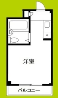ヴィラ五月【3階】の間取り