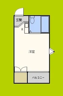 グランソシエ住之江【2階】の間取り