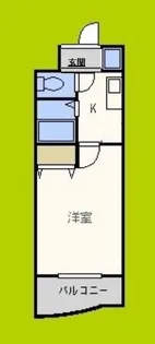 ラフィーネ北島【1階】の間取り