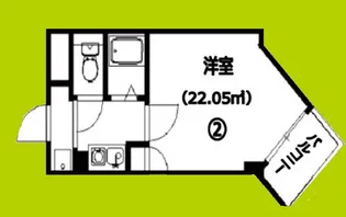 ビクトリー杭全【3階】の間取り