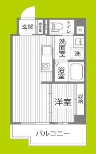 SHARIO GARDEN 新梅田【8階】の間取り