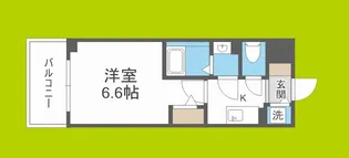 エスリードレジデンス大阪本町【14階】の間取り
