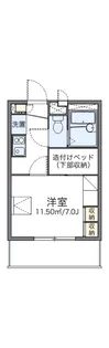 レオパレスWIN【2階】の間取り