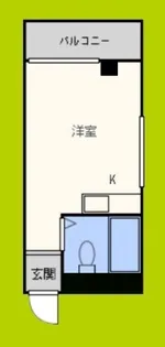 ラパンジール大国4【4階】の間取り
