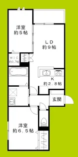 ユアメゾン プリーモ【2階】の間取り