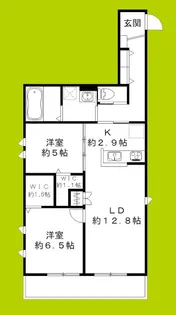 ユアメゾン プリーモ【2階】の間取り