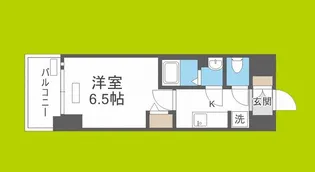 プレサンスDOMECITYコレーレ【6階】の間取り