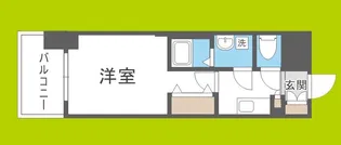 ファーストフィオーレ新町ファジスタ【11階】の間取り