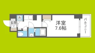 ミラージュパレス大阪ドームPROSPER【5階】の間取り