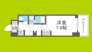 ミラージュパレス大阪ドームPROSPER【10階】の間取り