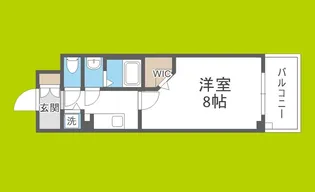 ミラージュパレス大阪ドームPROSPER【10階】の間取り