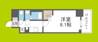 ミラージュパレス大阪ドームPROSPER【5階】の間取り