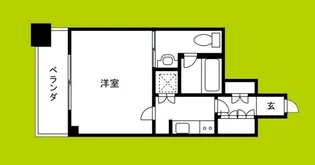 リーガルあみだ池新町【13階】の間取り