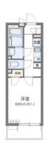レオネクスト舟橋【4階】の間取り