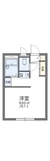 レオパレスオーパス深江橋【2階】の間取り