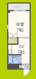 カーサー桜宮【4階】の間取り