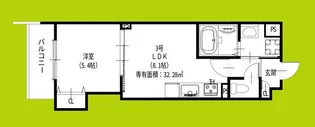ラモーナ諸福?【3階】の間取り