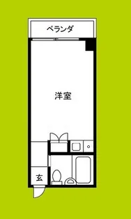 シュライン森之宮【2階】の間取り