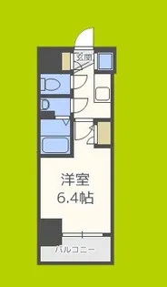 プレサンス中之島公園アティレ【12階】の間取り