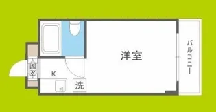 ラパンジール九条【1階】の間取り