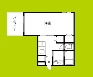 アッツ・コート玉出駅前【1階】の間取り