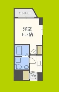 SERENiTE本町reflet【3階】の間取り