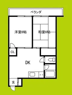 カーサベラ桜川【10階】の間取り