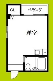 ハウスアイ神崎川【3階】の間取り