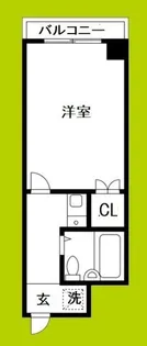 ピア弁天【2階】の間取り