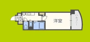 プレサンス天満ステーションフロント【2階】の間取り