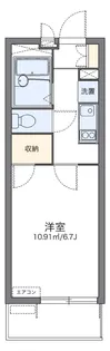 レオパレス寿【3階】の間取り