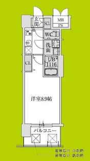 スプランディッド堺東3【2階】の間取り