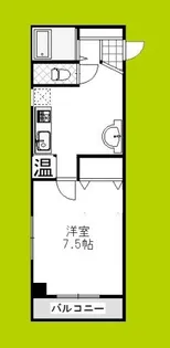 ラフォーレ都島北通【3階】の間取り