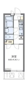 クレイノ朝潮橋【2階】の間取り