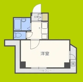 ドミール堺筋本町【9階】の間取り