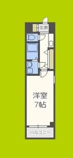 エイペックス内本町【11階】の間取り