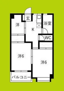 生野コーポ【3階】の間取り