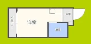 YOUハイム東巽【3階】の間取り