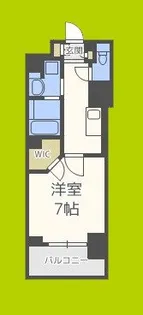 ハビテ靱センターコート【10階】の間取り