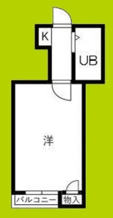 ハセロイヤル南住吉【5階】の間取り
