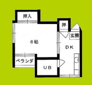 アニーハイツ【1階】の間取り