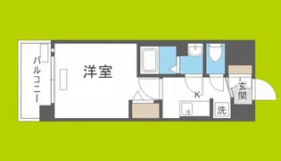 ララプレイス大阪福島アビリテ【7階】の間取り