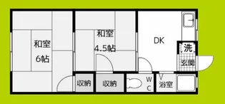 林文化【2階】の間取り
