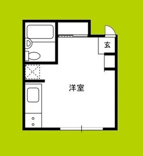 富来マンション【3階】の間取り