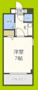 M’プラザ城東【5階】の間取り