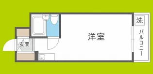 ハイツ白樺【1階】の間取り