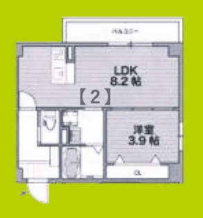 ソリティア光善寺【1階】の間取り