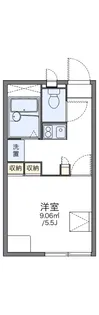 レオパレスAIR【2階】の間取り